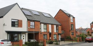 PVCu windows for housing development