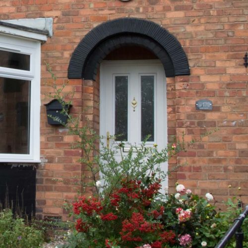 Door refurbishment for council homes