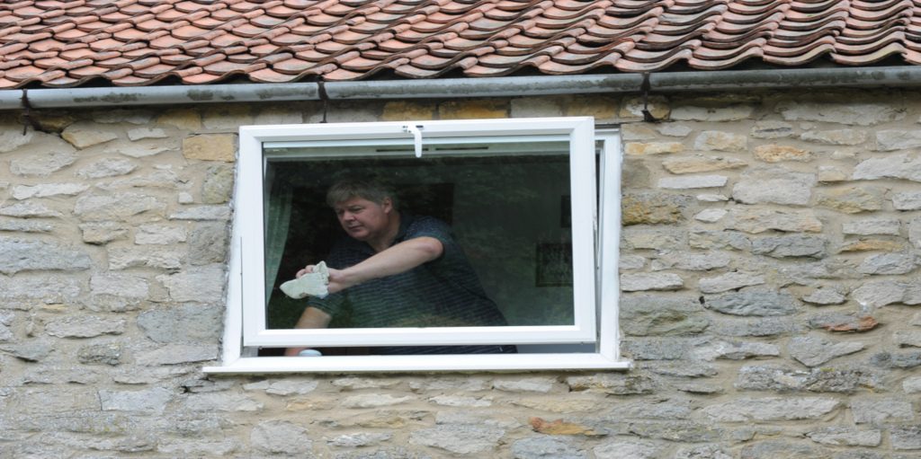 low maintenance uPVC reversible windows