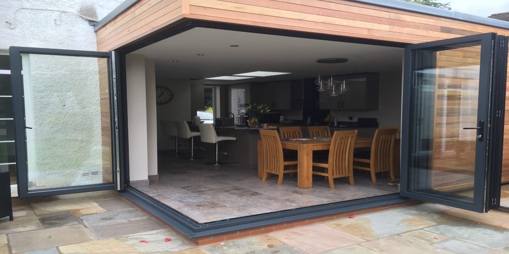 Kestrel bespoke aluminium bifold doors