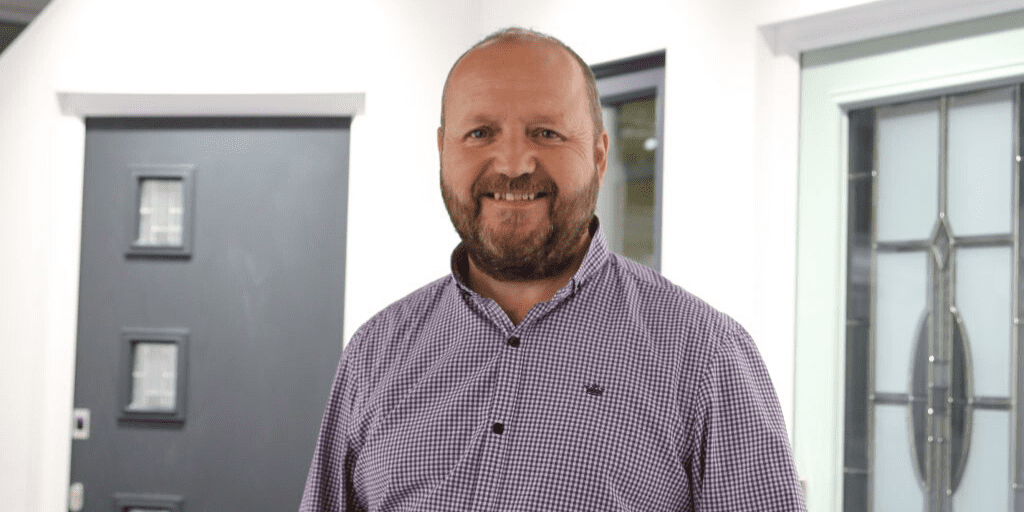 man pictured in showroom